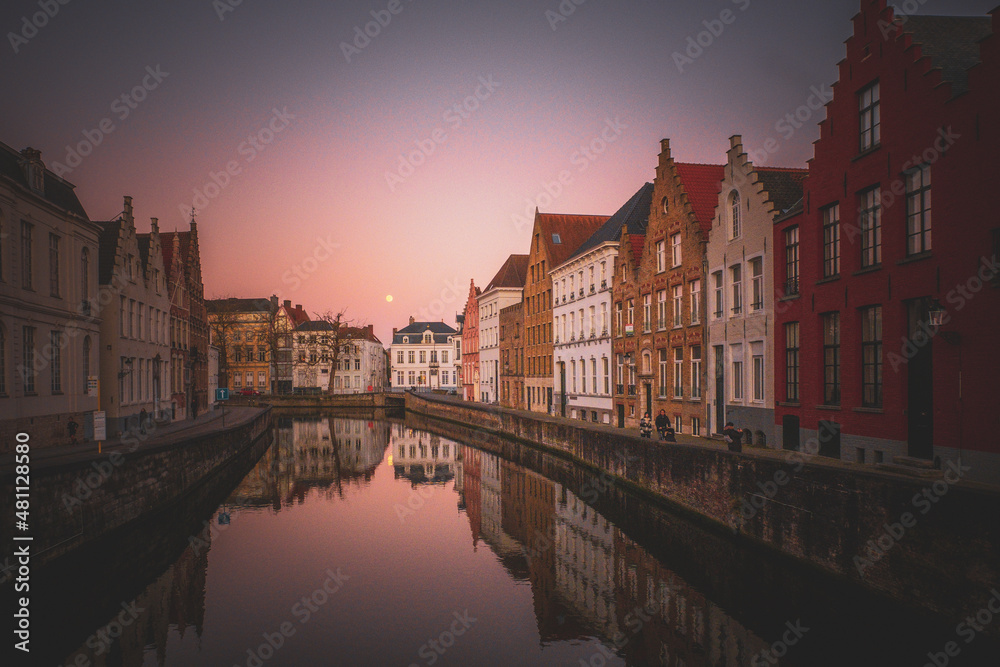 Fototapeta premium the CANALS of Bruges