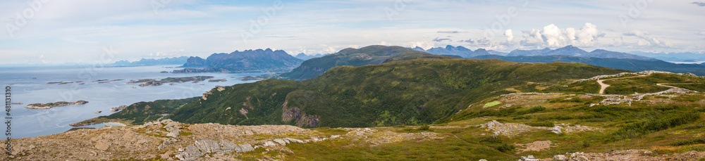 Trail in Bodo, Keiservarden, Norway