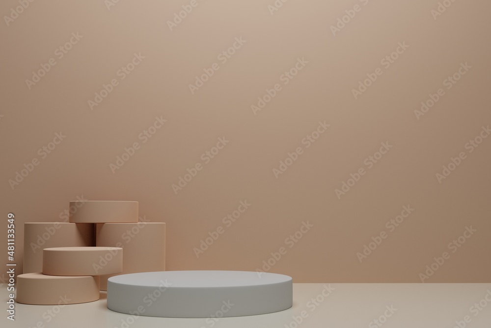 empty white podium background for product mockup empty white podium background for product mockup
