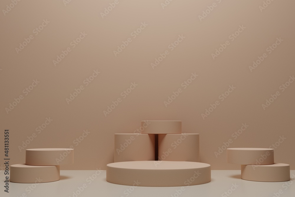 empty 3d render podium background for product mockup empty 3d render podium background for product mockup