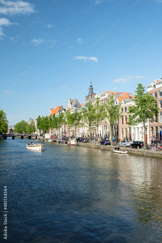 Fototapeta premium Amsterdam City Center Summer