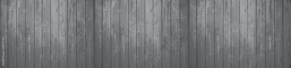 Naklejka premium Gray wood texture. Abstract wood use as natural background surface with old natural pattern.