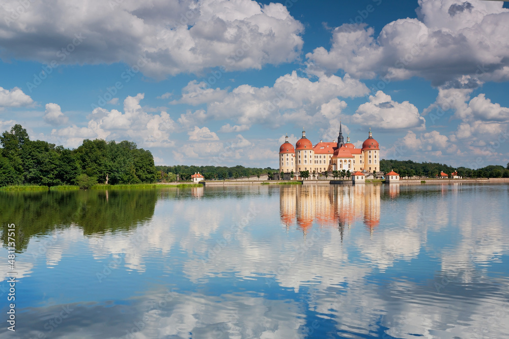 Schloss Moritzburg bei Dresden, Deutschland Schloss Moritzburg bei Dresden, Deutschland