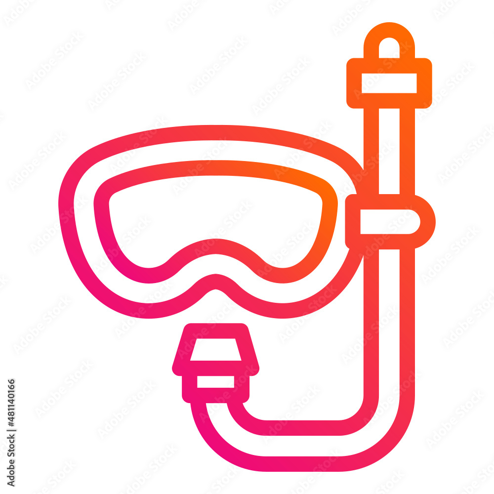 Scuba diving Vector Icon Design Illustration Scuba diving Vector Icon Design Illustration