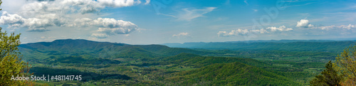 Panoramic view of Shenandoah National Park, Virginia, USA