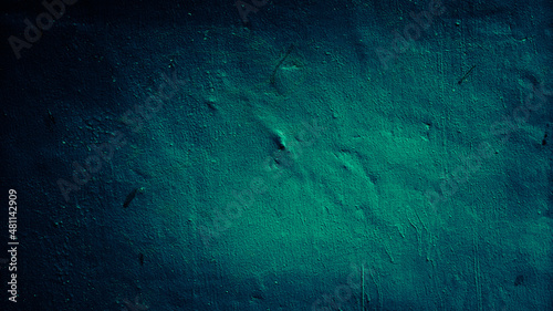 dark green abstract cement concrete wall texture background