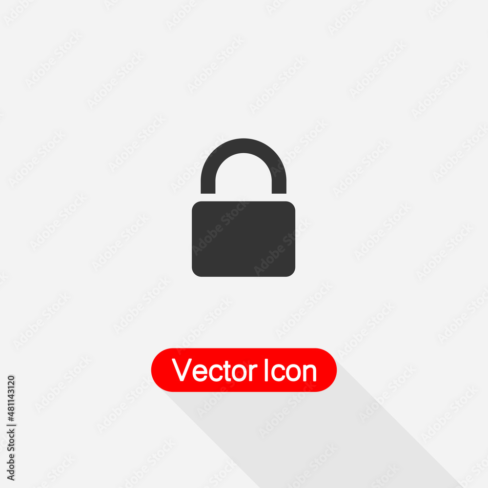 Lock Icon Vector illustration Eps10 Lock Icon Vector illustration Eps10