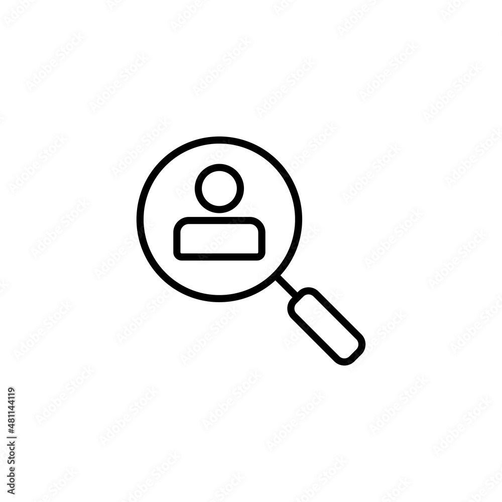 Hiring icon. Search job vacancy sign and symbol. Human resources concept. Recruitment Hiring icon. Search job vacancy sign and symbol. Human resources concept. Recruitment