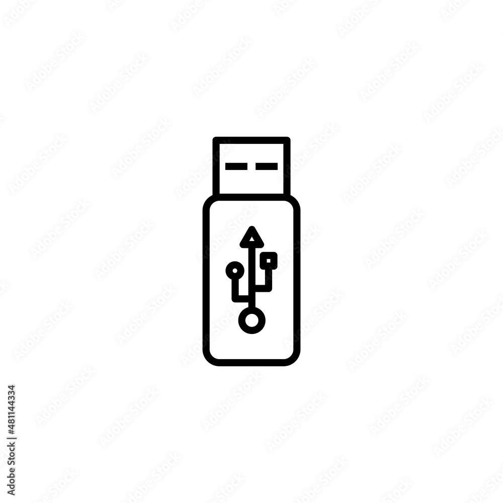 Usb icon. Flash disk sign and symbol. flash drive sign. Usb icon. Flash disk sign and symbol. flash drive sign.