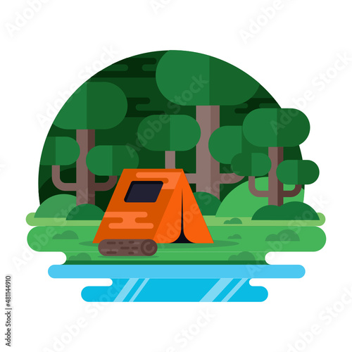 Forest Camping 