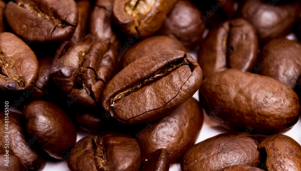 Fototapeta premium coffee beans background