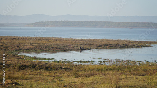 Safari camp near Binga at Lake Kariba between Zambia and Zimbabwe. © Christopher