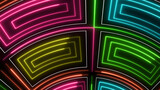 neon line background illustration. colorful neon line background.
