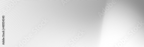 Light grey lines in 3D perspective vector abstract background, dynamic linear minimal design, wave lied pattern in dimensional and movement.
