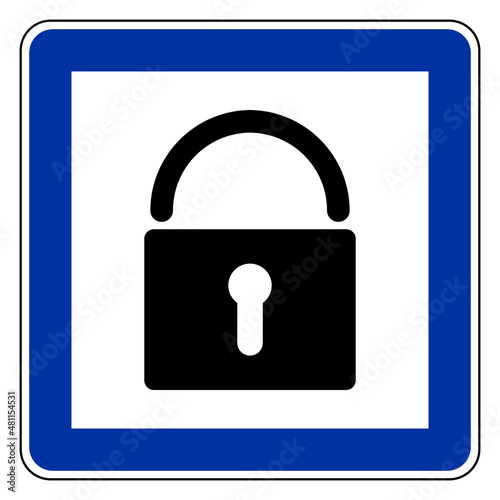 Schloß und Schild