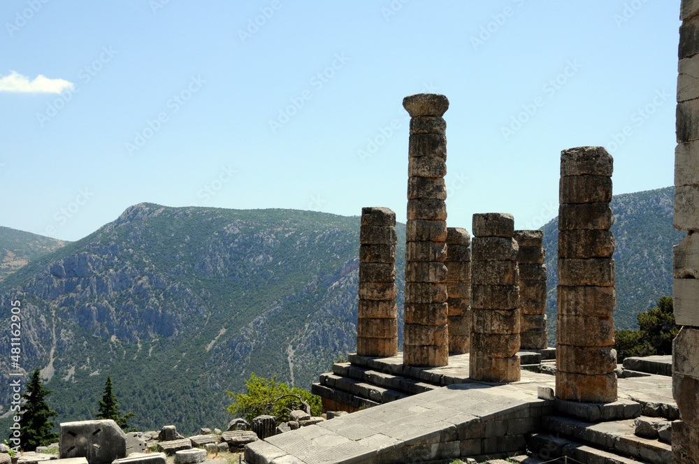 Ruinen des Apollon Tempels