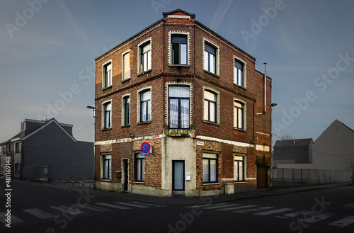 old building in the city