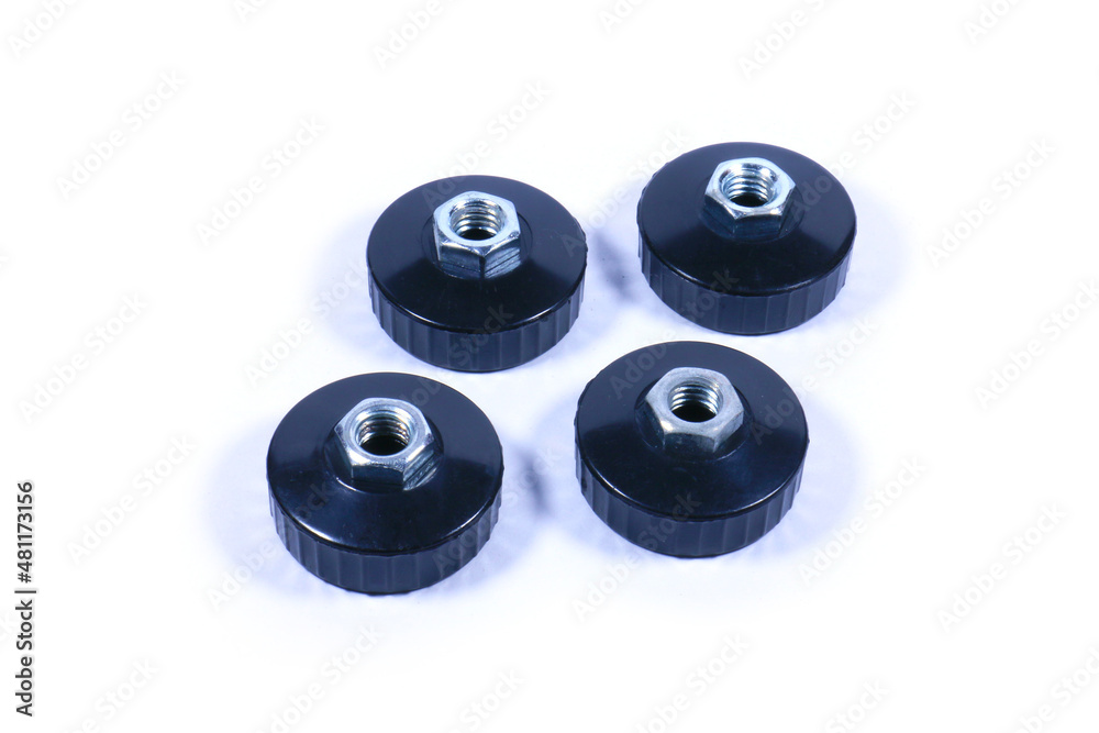 nut and bolt with plastic support