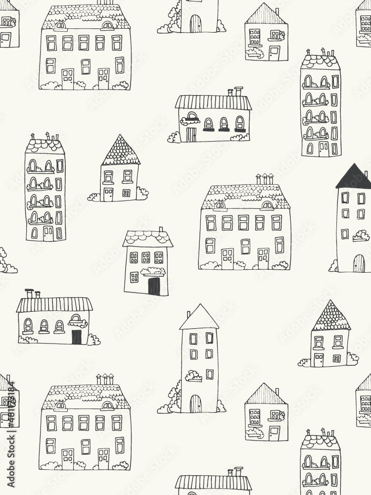 HOUSES TO COLOR