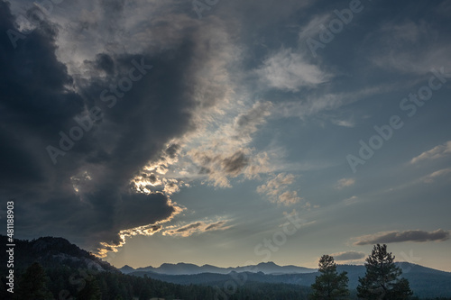 Dark Clouds, Custer State Park, SD