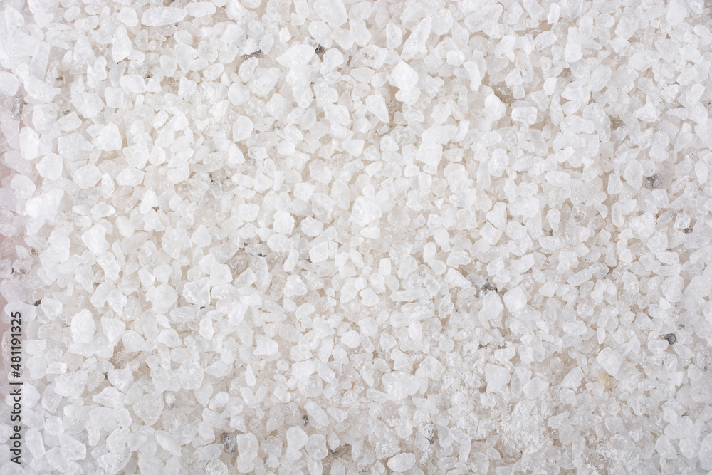 Abstract background from white table salt. Abstract background from white table salt.