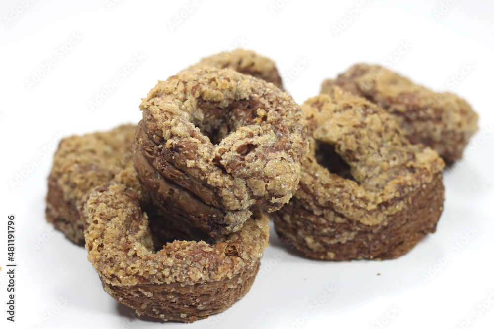 puff pastry with butter and chocolate