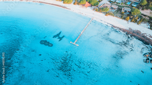 Seaside, Beach and wooden road