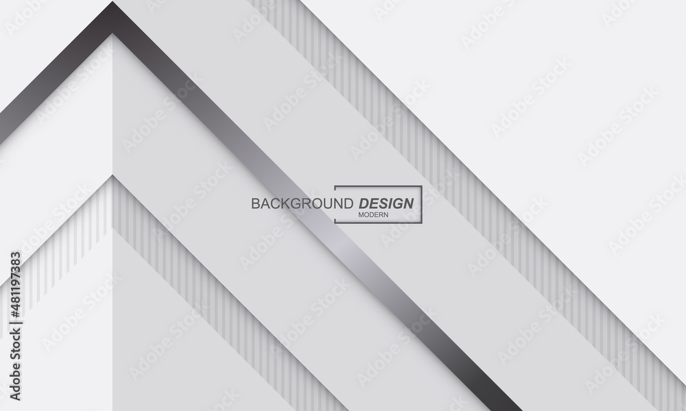Fototapeta premium Modern abstract white and grey luxury background
