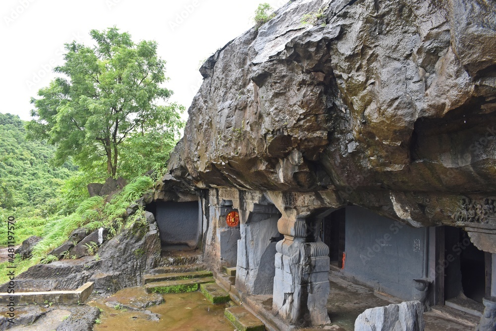ancient lonad caves at thane, maharashtra, india ancient lonad caves at thane, maharashtra, india