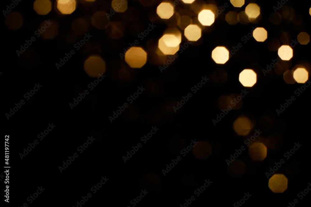 Obraz premium abstract christmas lights