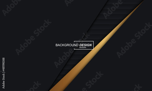 Modern abstract background black lines luxury