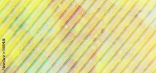 Abstract colorful yellow watercolor background with geometric stripe line,modern colorful geometric stripe line background for making book cover,card,decoration and design.