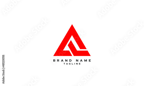 AL, LA, A, AA, AI, IA, Abstract initial monogram letter alphabet logo design