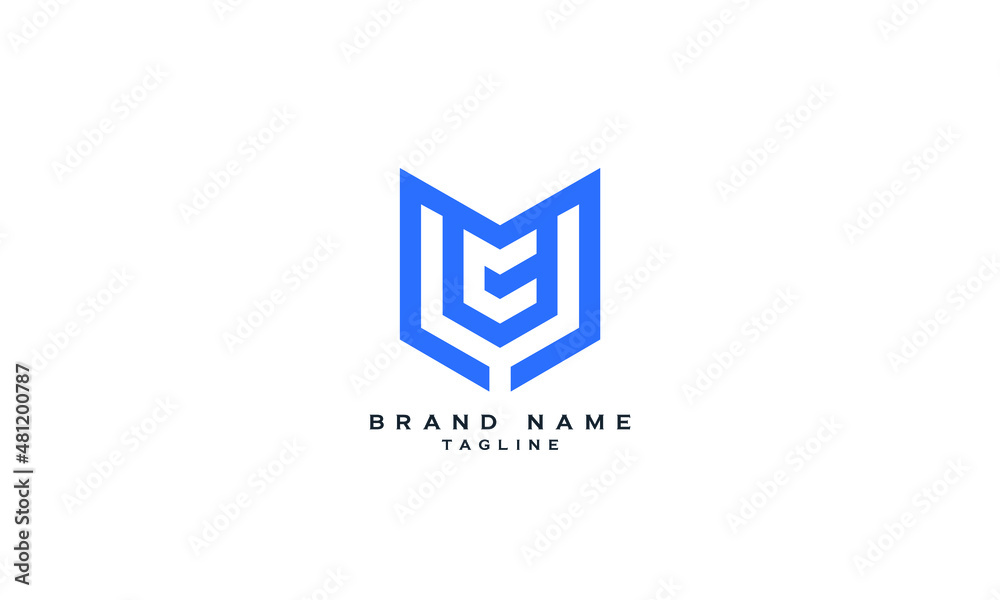 MC, CM, Abstract initial monogram letter alphabet logo design MC, CM, Abstract initial monogram letter alphabet logo design