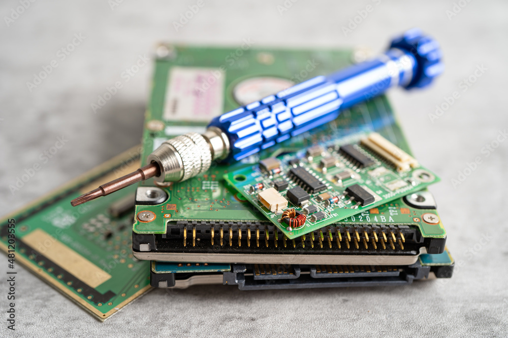 micro circuit main board computer electronic technology, hardware, upgrade, cleaning concept. micro circuit main board computer electronic technology, hardware, upgrade, cleaning concept.