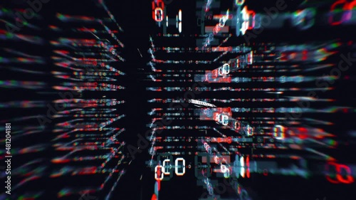 Digit Data Space FHD Background Loop
