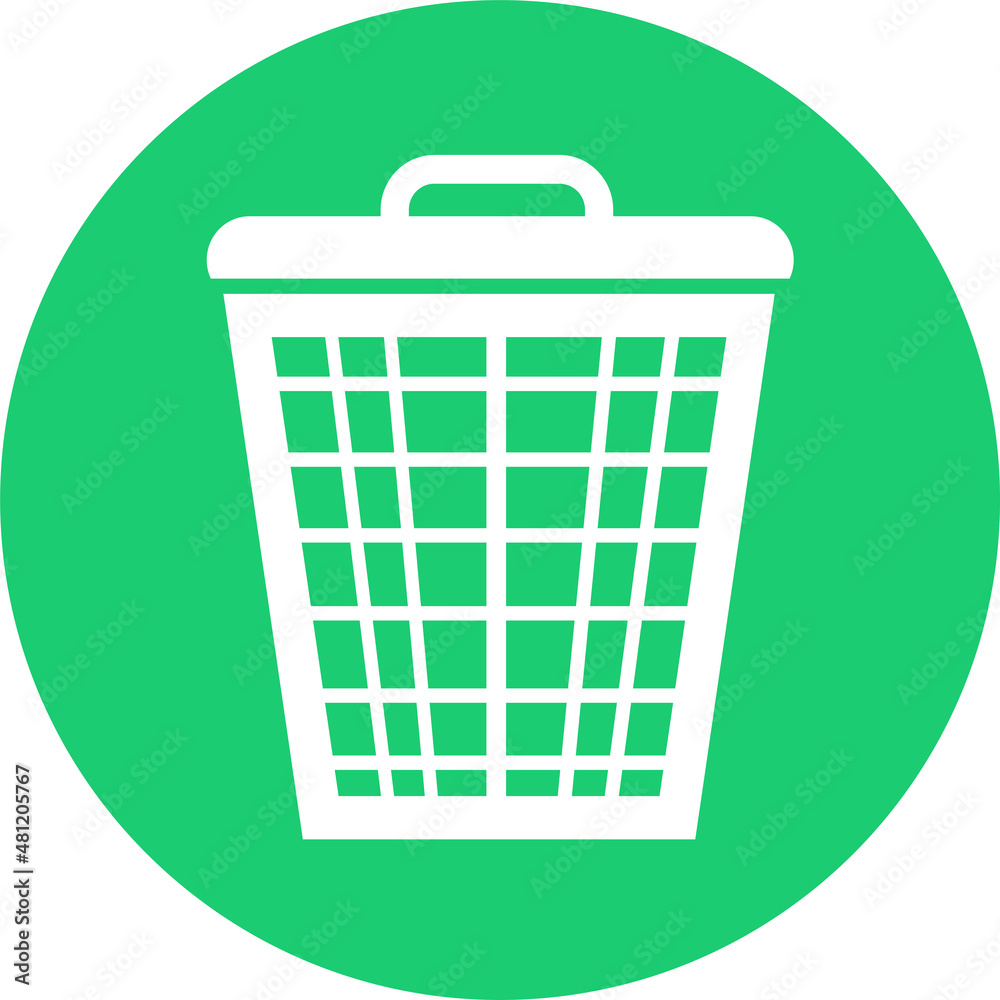 Trash can icon sign symbol design Trash can icon sign symbol design