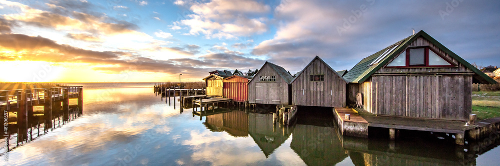 Fototapeta premium boddenhafen Althagen