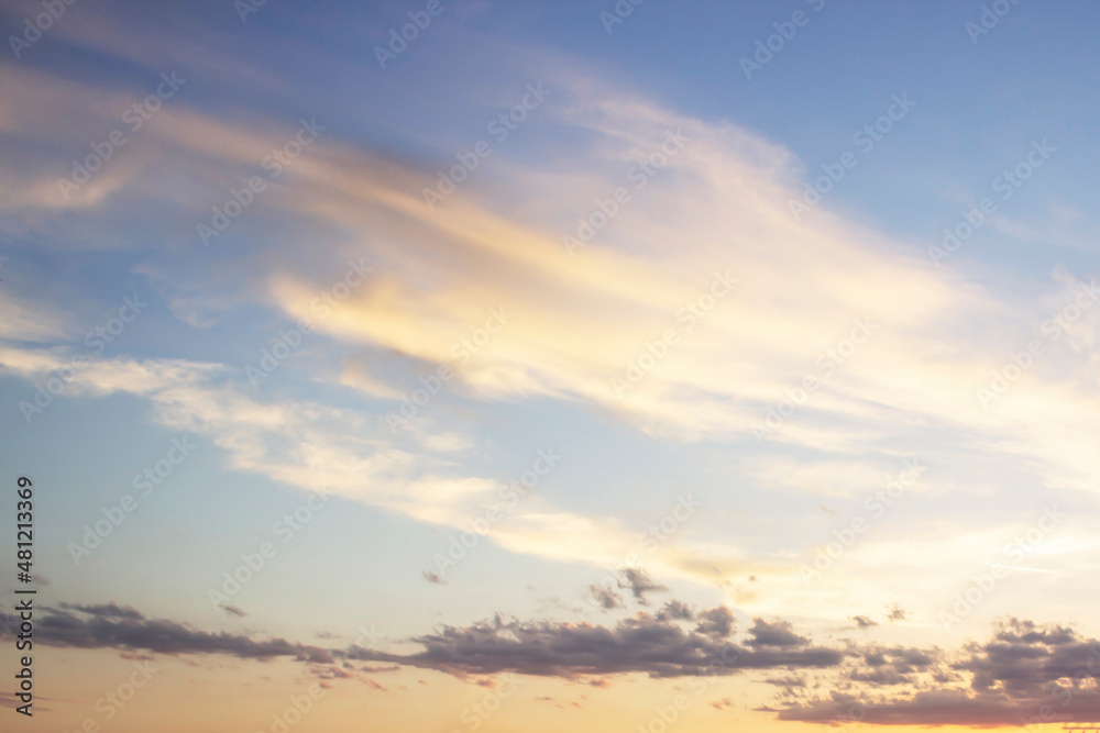 Fototapeta premium a clouds in the sky