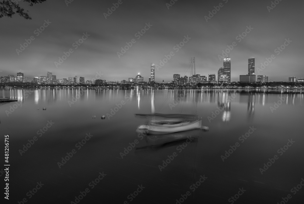Fototapeta premium Boston at night