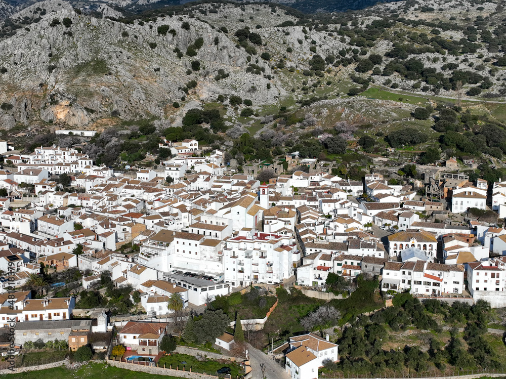 municipio de Benaocaz en la comarca de los pueblos blancos de la provincia de Cádiz, España