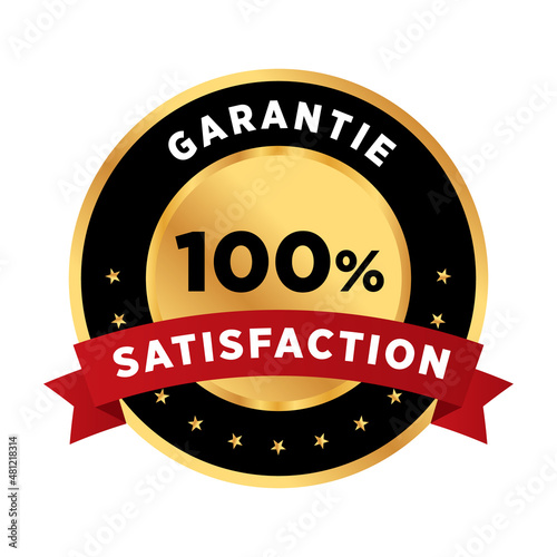 garantie 100% satisfaction photo