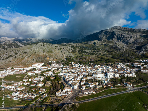 municipio de Benaocaz en la comarca de los pueblos blancos de la provincia de Cádiz, España © Antonio ciero