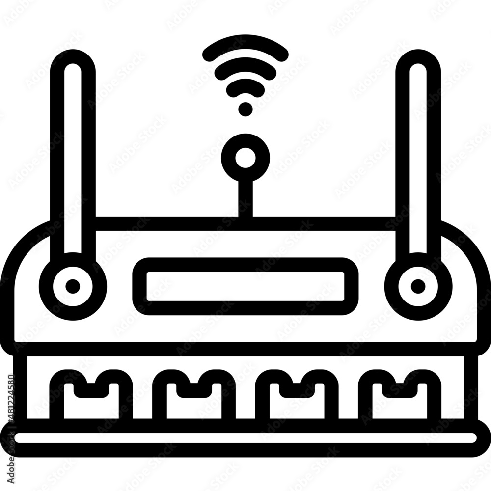 Obraz premium modem
