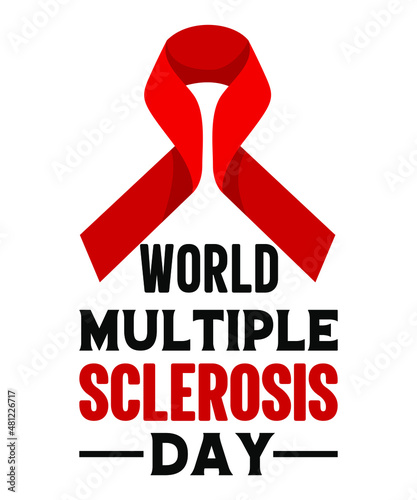 world multiple sclerosis t-shirt design