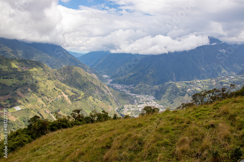 Ecuador mountains in the mountains