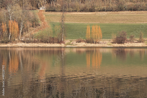 lake in the autumn