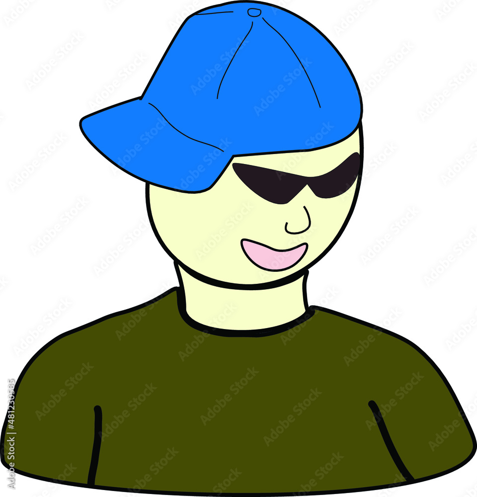 Guy in a cap