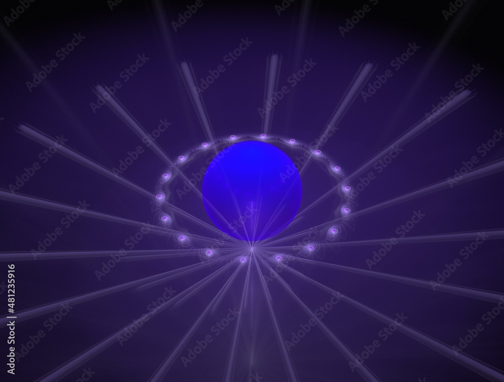Obraz premium Imaginatory fractal abstract background Image