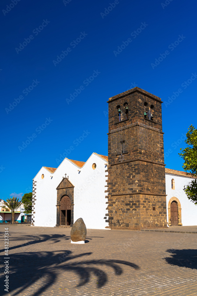 Church of Our Lady of La Candelaria in the Town of La Oliva